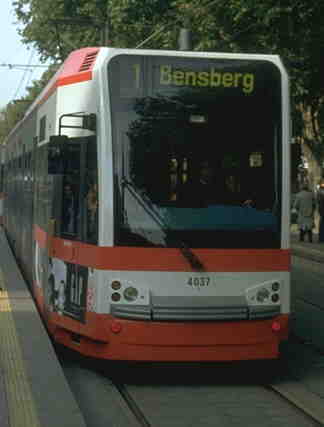 Strassenbahn in K”ln
