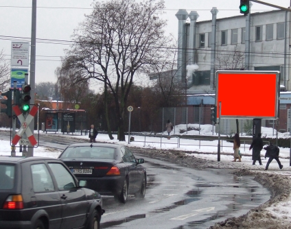 Einm&uuml;ndung der Heidelberger Strasse in die Frankfurter Strasse