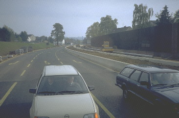 Autostrasse L288n i Leverkusen